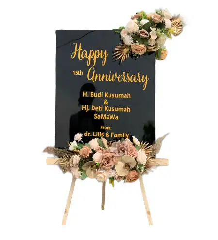 Papan Bunga Akrilik Pasar Tanah Abang