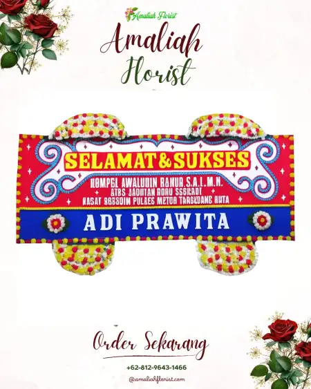Papan Bunga Ucapan Selamat Pasar Tanah Abang